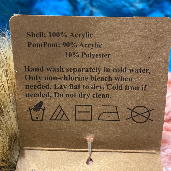 Toque, knit hat by just cozy. - Picture 5 of 5